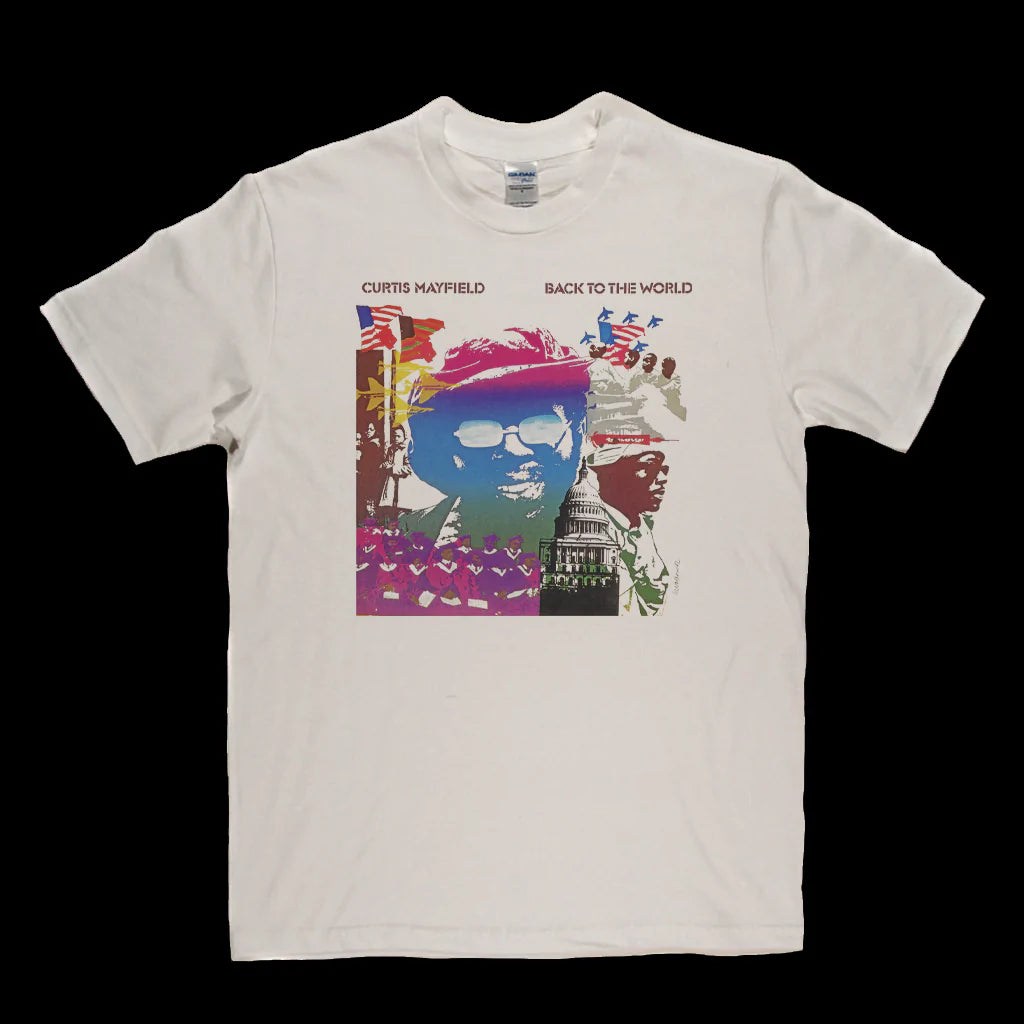 Curtis Mayfield Back To The World T-Shirt