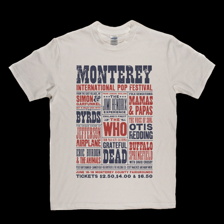 Monterey International Pop Festival Poster T-Shirt