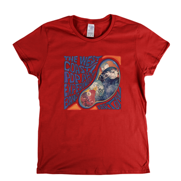 The West Coast Pop Art Experimental Band Part One Womens T-Shirt