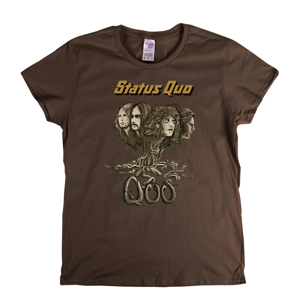 Status Quo Quo Album Womens T-Shirt