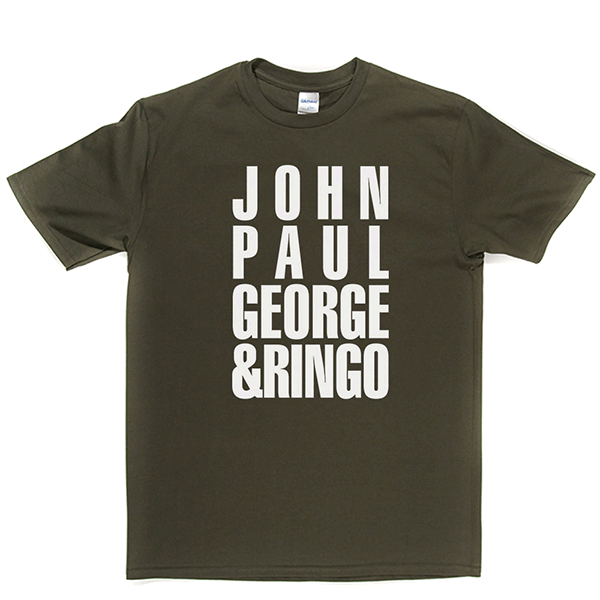 John Paul George and Ringo T-shirt