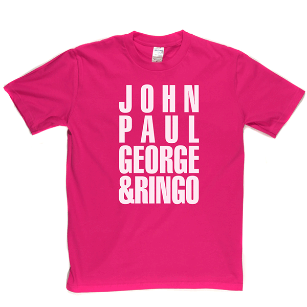John Paul George and Ringo T-shirt