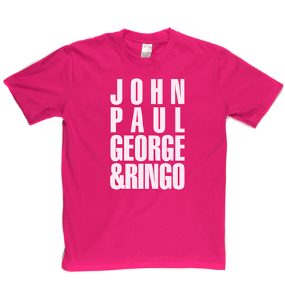 John Paul George and Ringo T-shirt