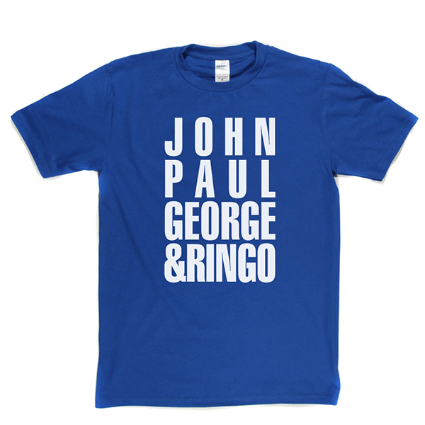 John Paul George and Ringo T-shirt