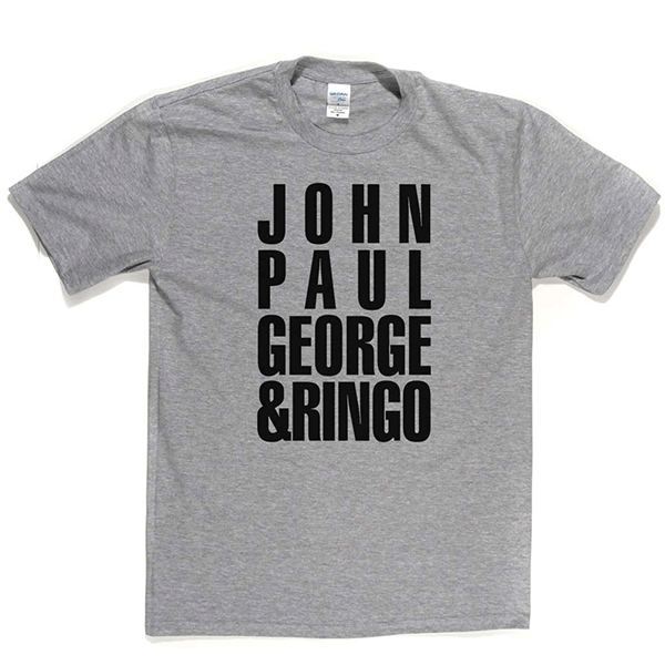 John Paul George and Ringo T-shirt | DJTees.com