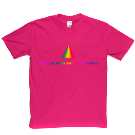 Dark Side Moon Rainbow T Shirt
