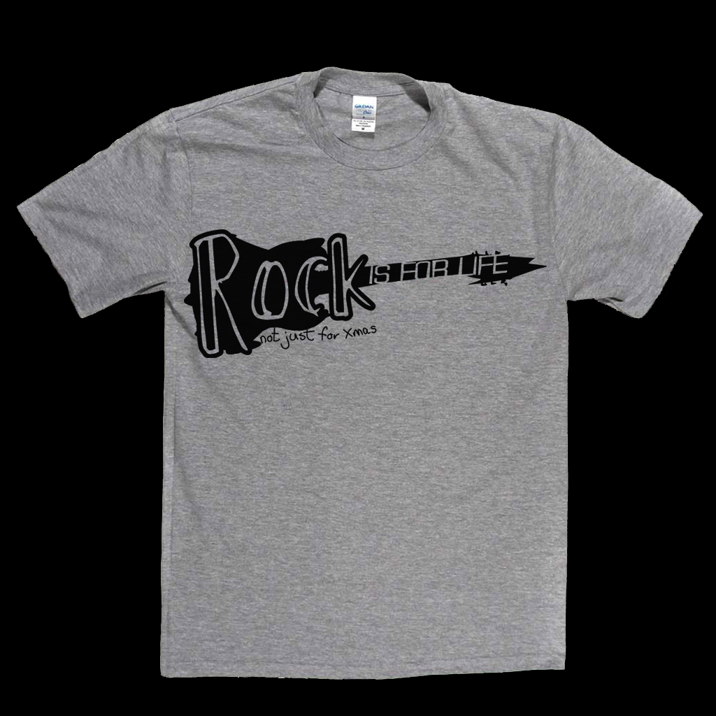 Rock is for Life T-Shirt - Black – DJTees