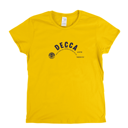 Decca Logo Womens T-Shirt