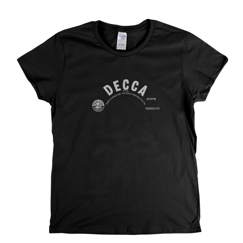 Decca Logo Womens T-Shirt