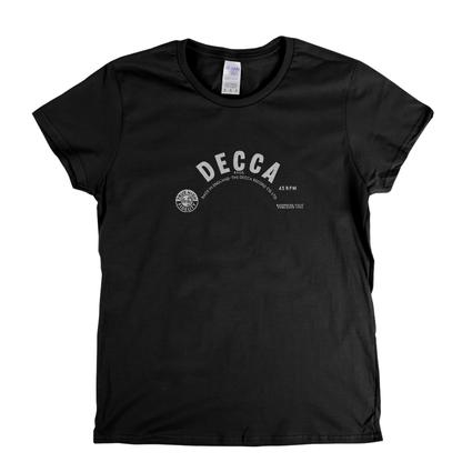 Decca Logo Womens T-Shirt