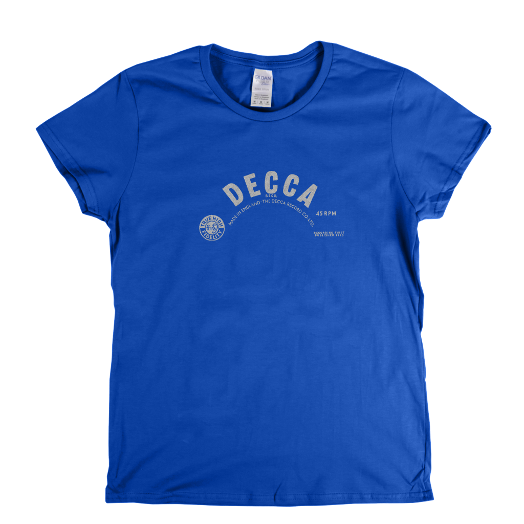 Decca Logo Womens T-Shirt