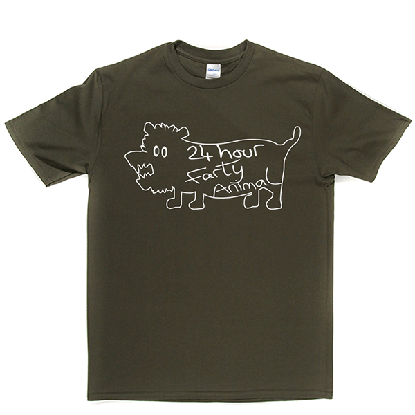 24 Hour Farty Animal T Shirt