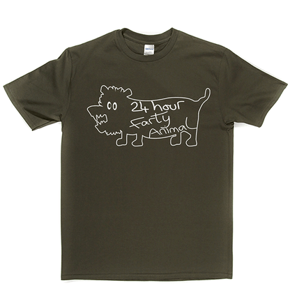 24 Hour Farty Animal T Shirt