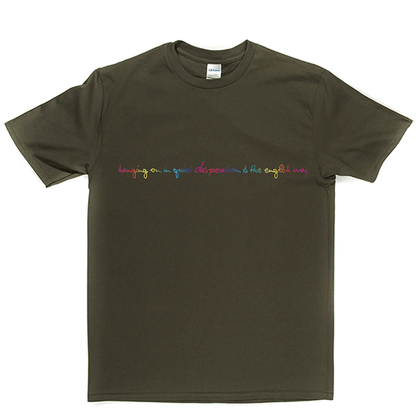 Hanging On Rainbow T-shirt