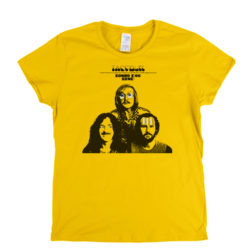 Bonzo Dog Band Tadpoles Womens T-Shirt