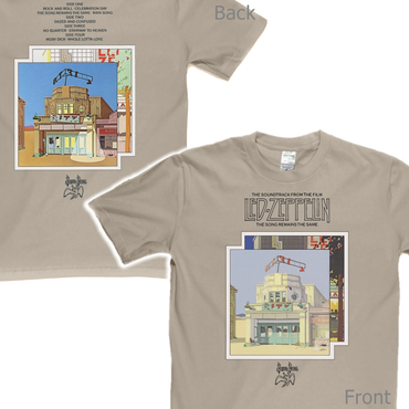 Led Zeppelin The Song Remains The Same Front And Back T-Shirt
