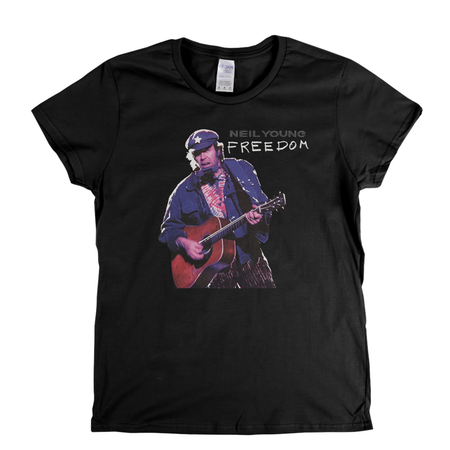 Neil Young Freedom Womens T-Shirt