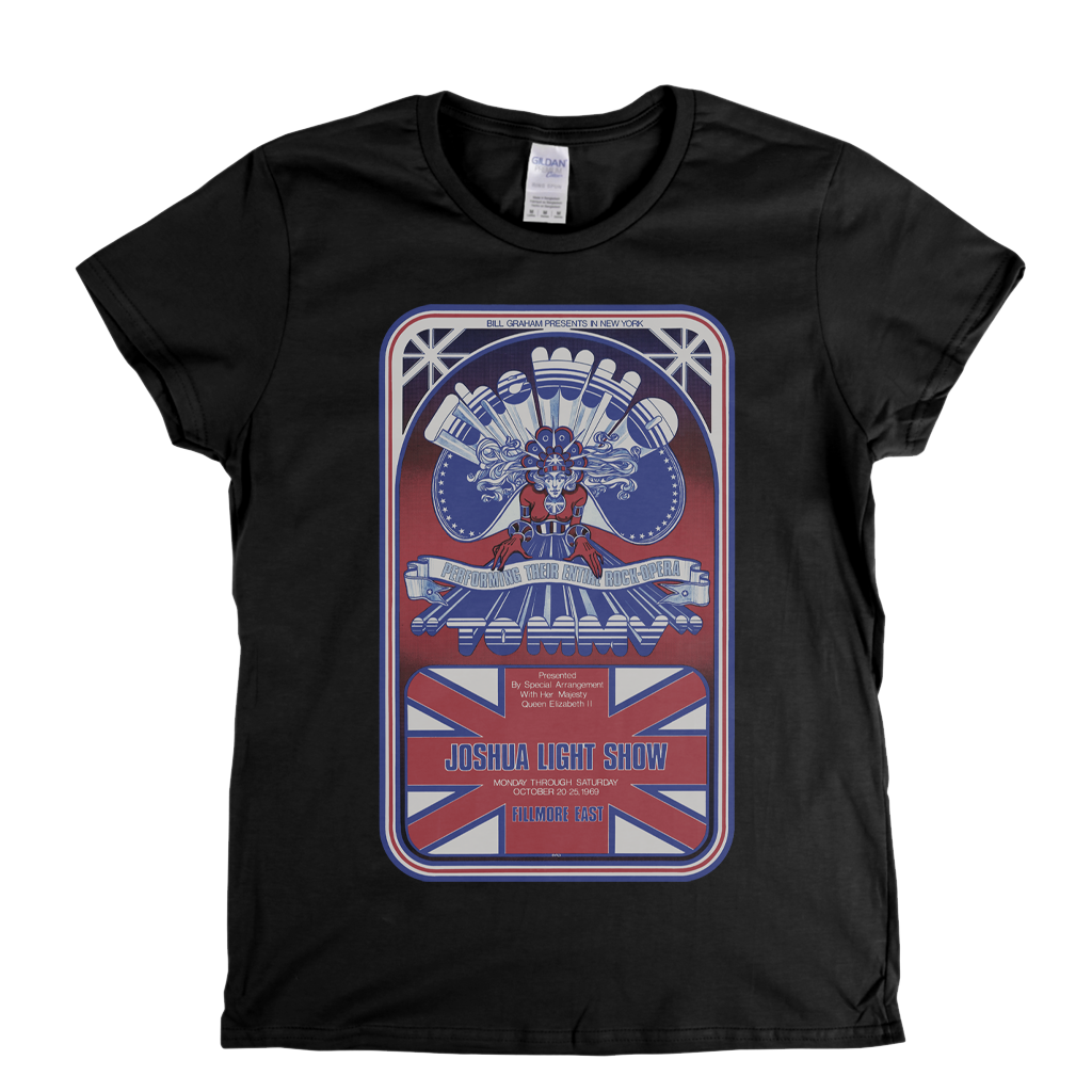 The Who Tommy Poster Womens T-Shirt