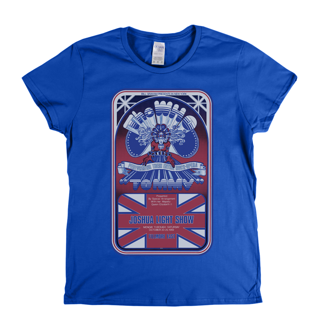 The Who Tommy Poster Womens T-Shirt