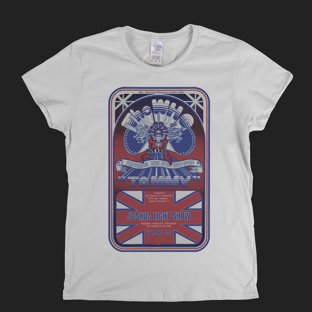 The Who Tommy Poster Womens T-Shirt