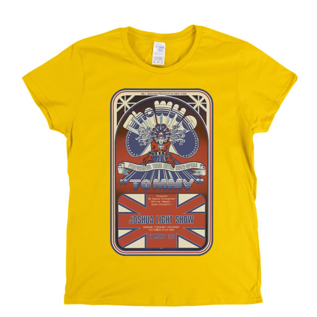 The Who Tommy Poster Womens T-Shirt