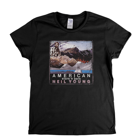Neil Young American Stars N Bars Womens T-Shirt