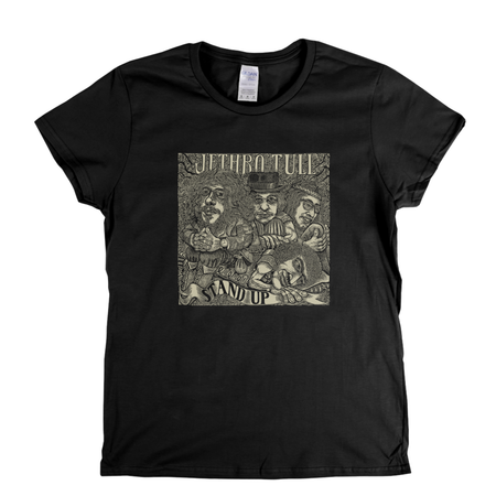 Jethro Tull Stand Up Womens T-Shirt