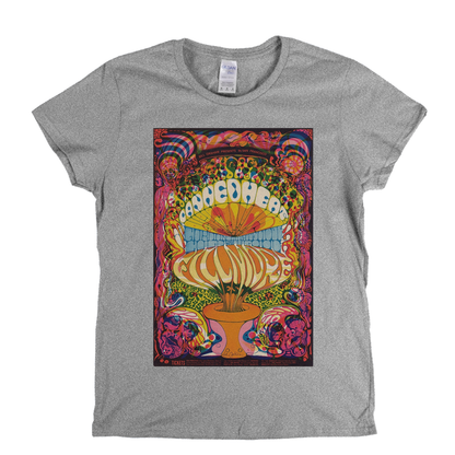 Fillmore West Canned Heat Poster Womens T-Shirt
