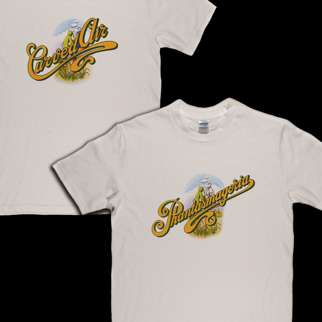 Curved Air Phantasmagoria Front And Back T-Shirt