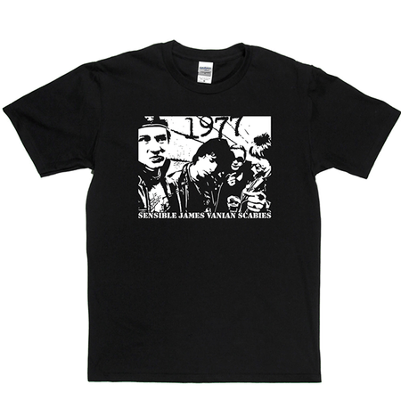 Damned Sensible James Vanian Scabies T-shirt