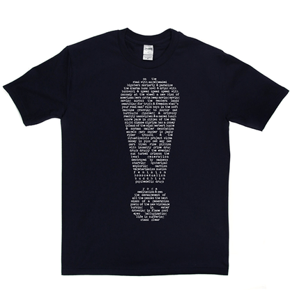 Beatnik Exclamation T Shirt