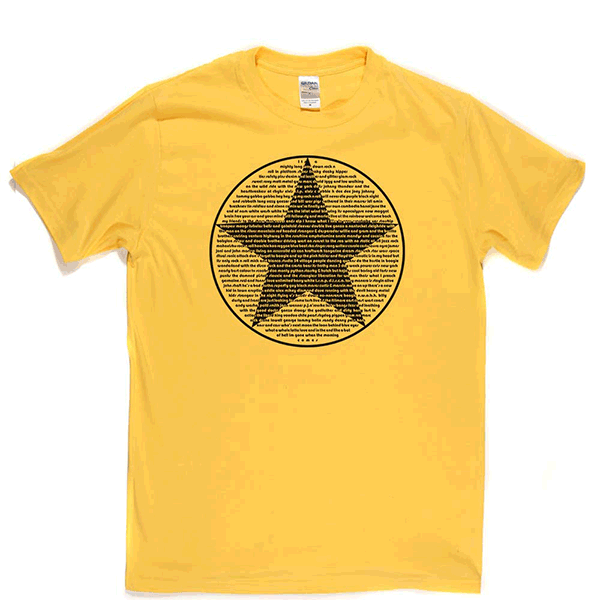 70s Star White T Shirt