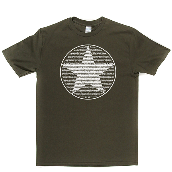 70s Star White T Shirt