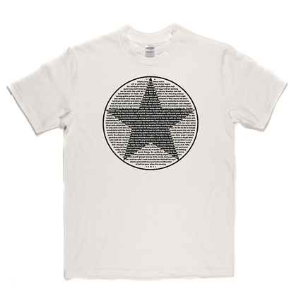 70s Star White T Shirt