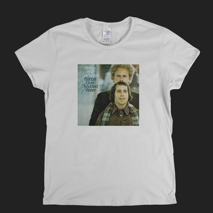Simon And Garfunkel Bridge Over Troubled Water Womens T-Shirt