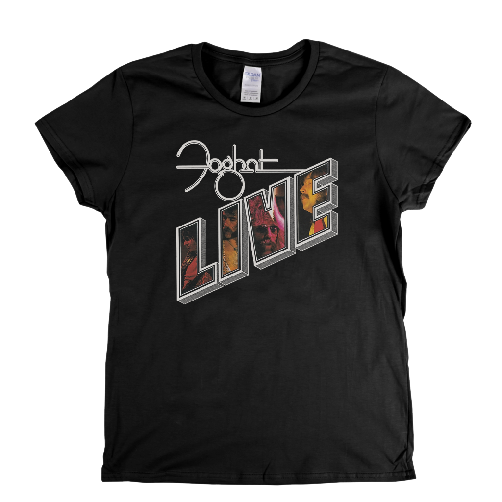 Foghat Live Womens T-Shirt