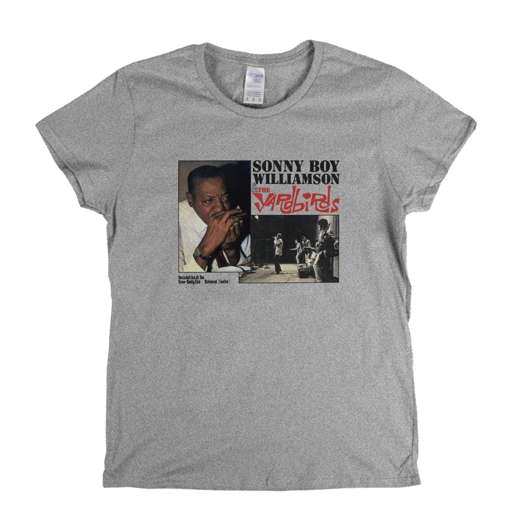 Sonny Boy Williamson And The Yardbirds Womens T-Shirt