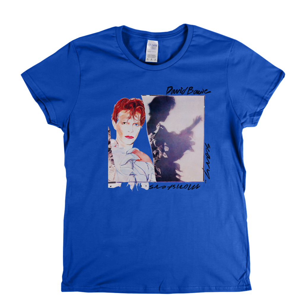 David Bowie Scary Monsters Womens T-Shirt