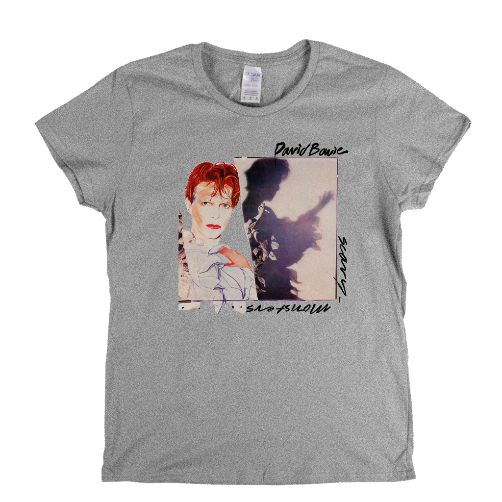 David Bowie Scary Monsters Womens T-Shirt