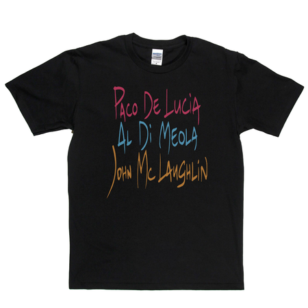 Paco De Lucia Al Di Meola John Mclaughlin T-Shirt