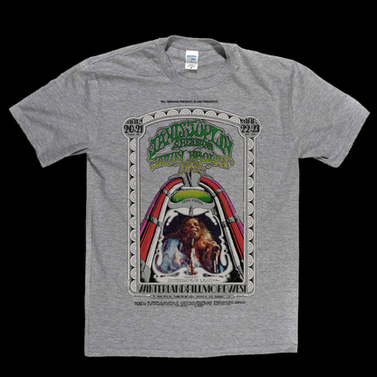 Janis Joplin Fillmore West Poster T-Shirt