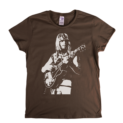 Steve Howe Portrait Womens T-Shirt