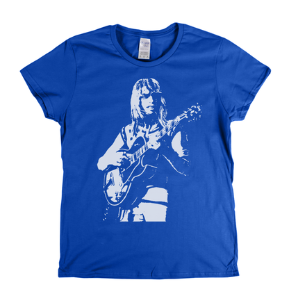 Steve Howe Portrait Womens T-Shirt