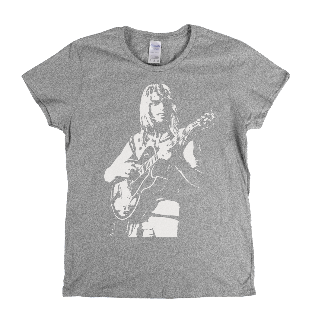 Steve Howe Portrait Womens T-Shirt