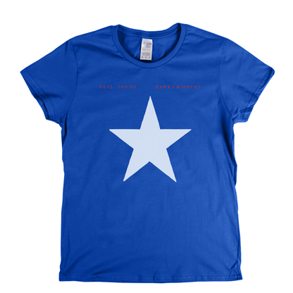 Neil Young Hawks And Doves Womens T-Shirt