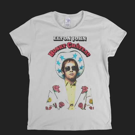 Elton John Honky Chateau Womens T-Shirt
