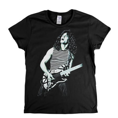 Eddie Van Halen Frankenstrat Womens T-Shirt