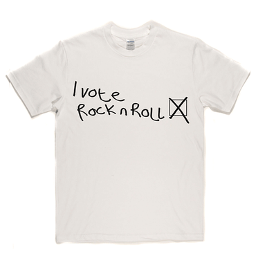 I Vote Rock N Roll T-shirt