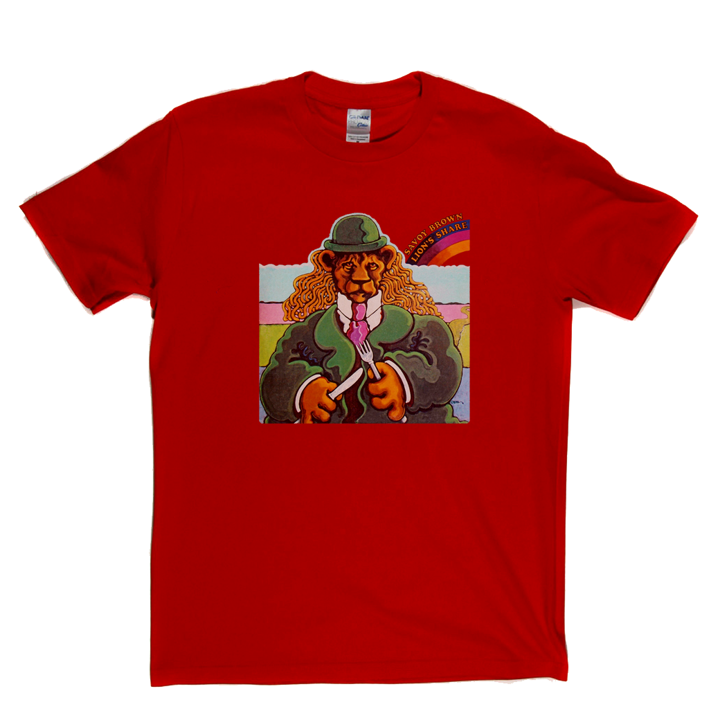 Savoy Brown Lions Share T-Shirt