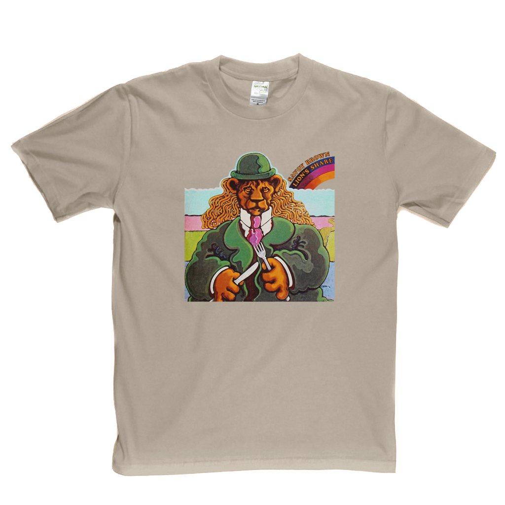 Savoy Brown Lions Share T-Shirt
